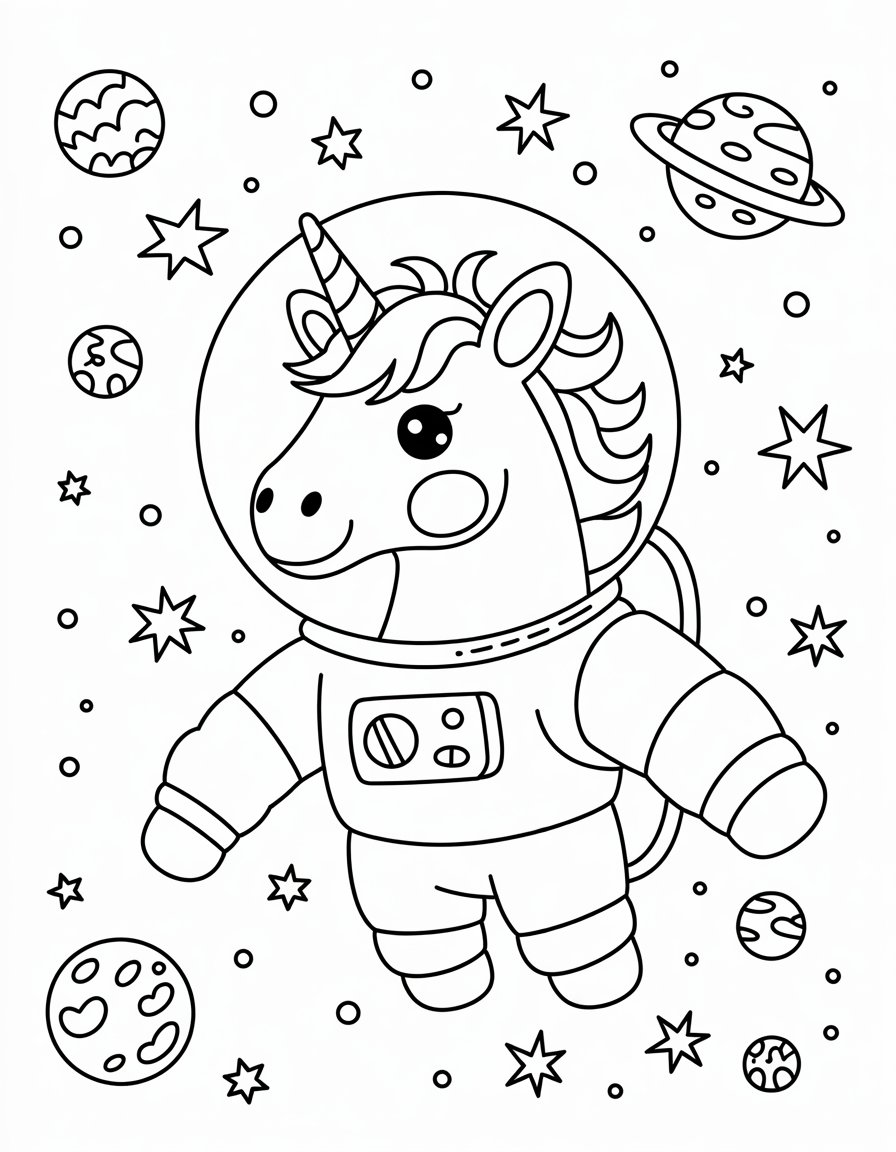Astronaut Unicorn